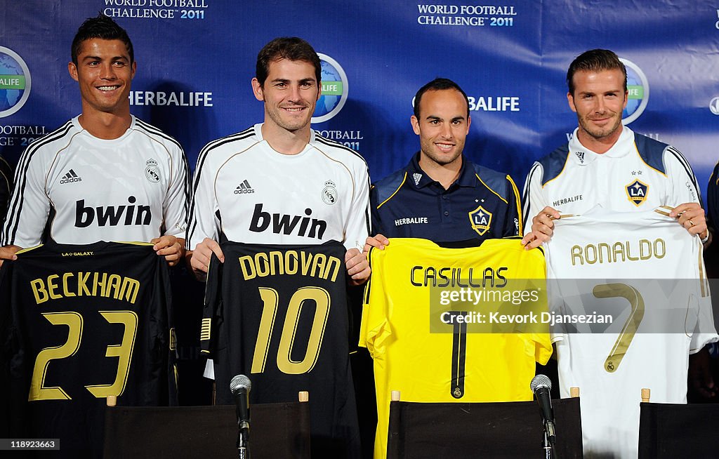 2011 World Football Challenge Press Conference