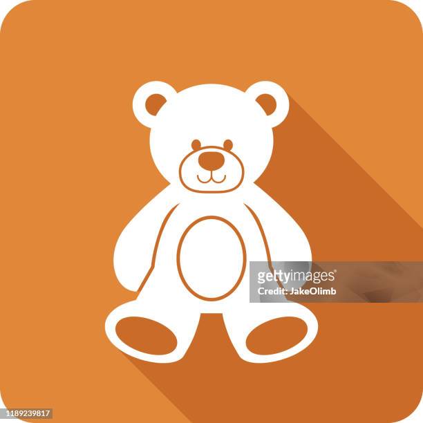 泰迪熊圖示剪影 - teddy bear 幅插畫檔、美工圖案、卡通及圖標