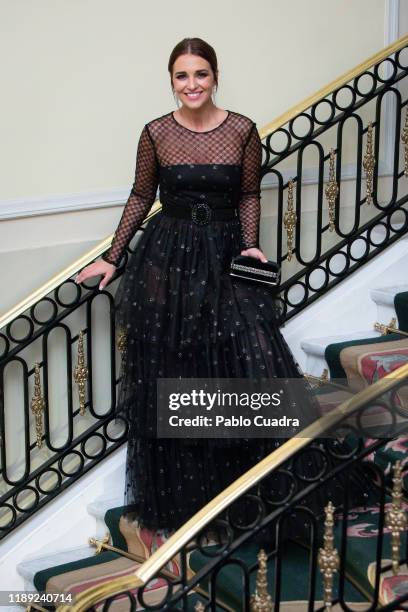 Spanish actress Paula Echevarria attends 'GQ Men Of The Year' awards 2019 at Westin Palace Hotel on November 21, 2019 in Madrid, Spain.