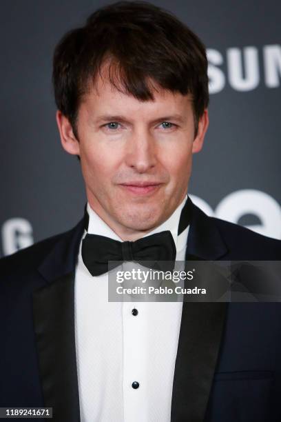 British singer James Blunt attends 'GQ Men Of The Year' awards 2019 at Westin Palace Hotel on November 21, 2019 in Madrid, Spain.