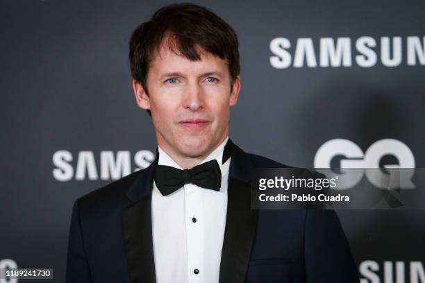 British singer James Blunt attends 'GQ Men Of The Year' awards 2019 at Westin Palace Hotel on November 21, 2019 in Madrid, Spain.