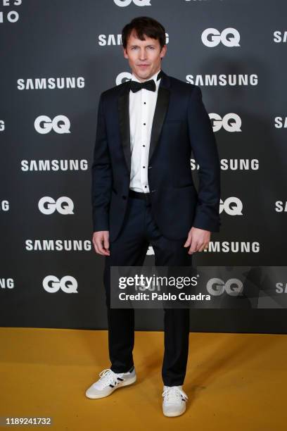 British singer James Blunt attends 'GQ Men Of The Year' awards 2019 at Westin Palace Hotel on November 21, 2019 in Madrid, Spain.