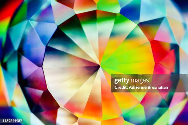 rainbow prism - kaleidoscope stock pictures, royalty-free photos & images