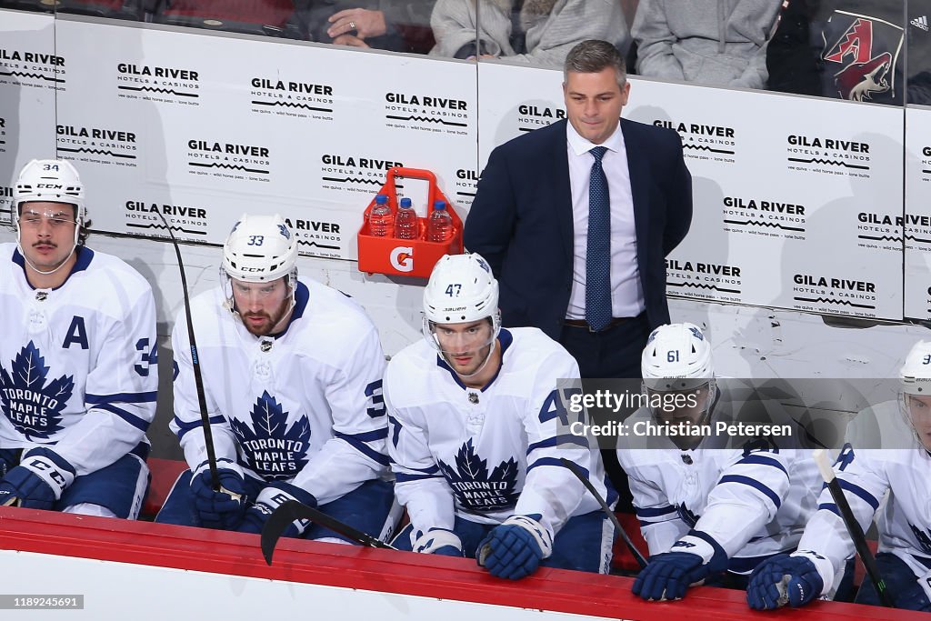 Toronto Maple Leafs v Arizona Coyotes