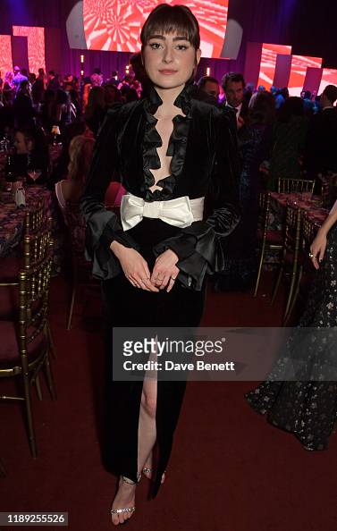 Ellise Chappell attends the after party of the 65th Evening Standard ...