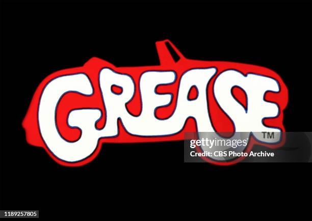 The movie "Grease", directed by Randal Kleiser. Seen here, the title from the movie trailer. Initial theatrical release of the film, June 16,...