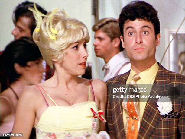 The movie "Grease", directed by Randal Kleiser. Seen here from left, Didi Conn as Frenchy and Barry Pearl as Doody. Initial theatrical release of the...