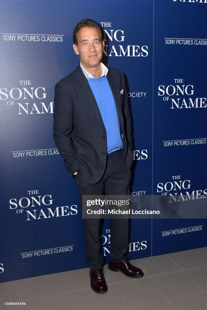 "The Song Of Names" New York Screening