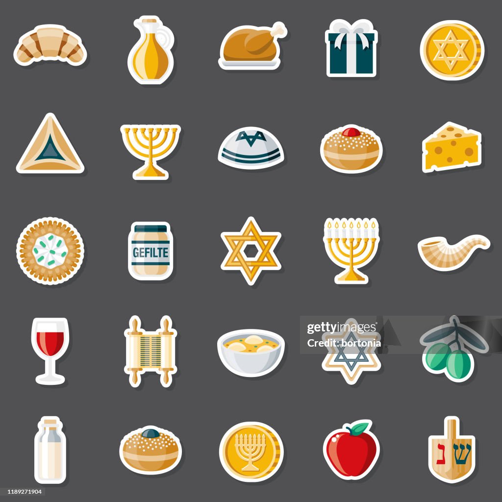 Hanukkah Sticker Set