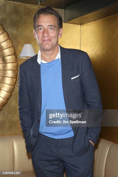 Actor Clive Owen attends the after party for "The Song of Names” hosted by Sony Pictures Classics and The Cinema Society at Omar’s La Boite on...
