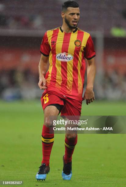 Anice Badri of Esperance Sportive de Tunis during the FIFA Club World Cup Qatar 2019 Match for fifth place between Al-Sadd Sports Club and v...