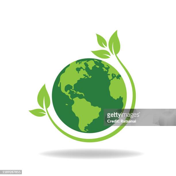 save the world - environmental issues stock illustrations