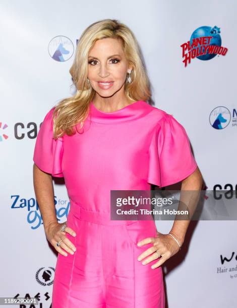 Camille Grammer attends the 4th annual Vanderpump Dog Foundation Gala at Taglyan Cultural Complex on November 21, 2019 in Hollywood, California.