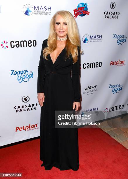 Kim Richards attends the 4th annual Vanderpump Dog Foundation Gala at Taglyan Cultural Complex on November 21, 2019 in Hollywood, California.