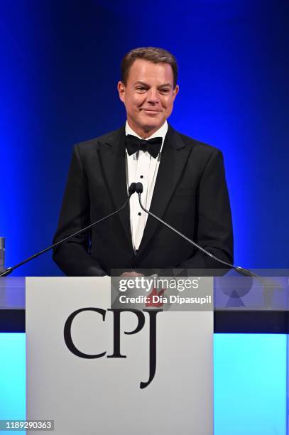 Shepard Smith hosts the Committee to Protect Journalists' 29th Annual International Press Freedom Awards on November 21, 2019 in New York City.