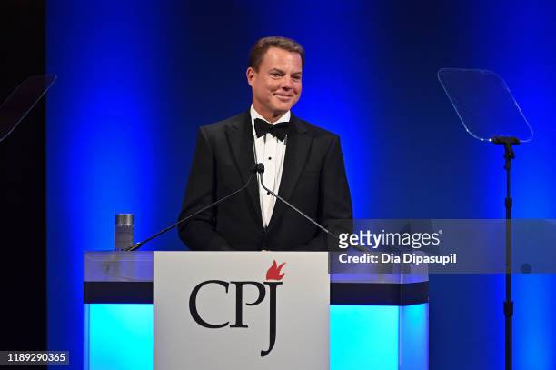 Shepard Smith hosts the Committee to Protect Journalists' 29th Annual International Press Freedom Awards on November 21, 2019 in New York City.