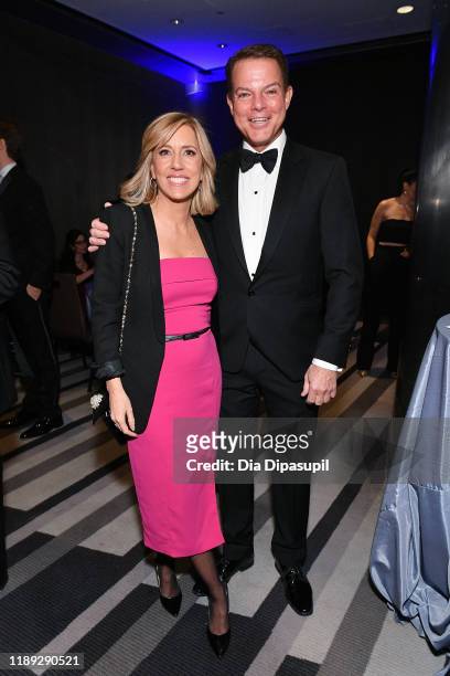 Alisyn Camerota and Shepard Smith attend the Committee to Protect Journalists' 29th Annual International Press Freedom Awards on November 21, 2019 in...