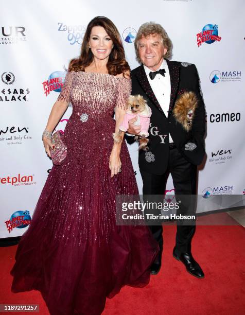 Lisa Vanderpump and Ken Todd attend the 4th annual Vanderpump Dog Foundation Gala at Taglyan Cultural Complex on November 21, 2019 in Hollywood,...
