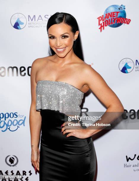 Scheana Shay attends the 4th annual Vanderpump Dog Foundation Gala at Taglyan Cultural Complex on November 21, 2019 in Hollywood, California.
