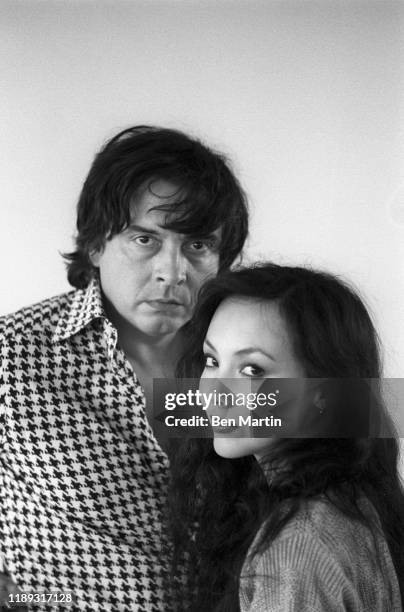 David Bailey and Marie Helvin, August 18th, 1977.