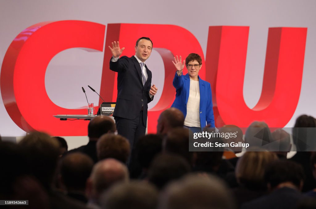 German Christian Democrats (CDU) Hold Federal Congress