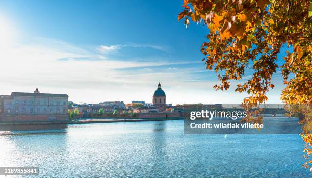 the saint-pierre bridge in toulouse - aix en provence photos et images de collection