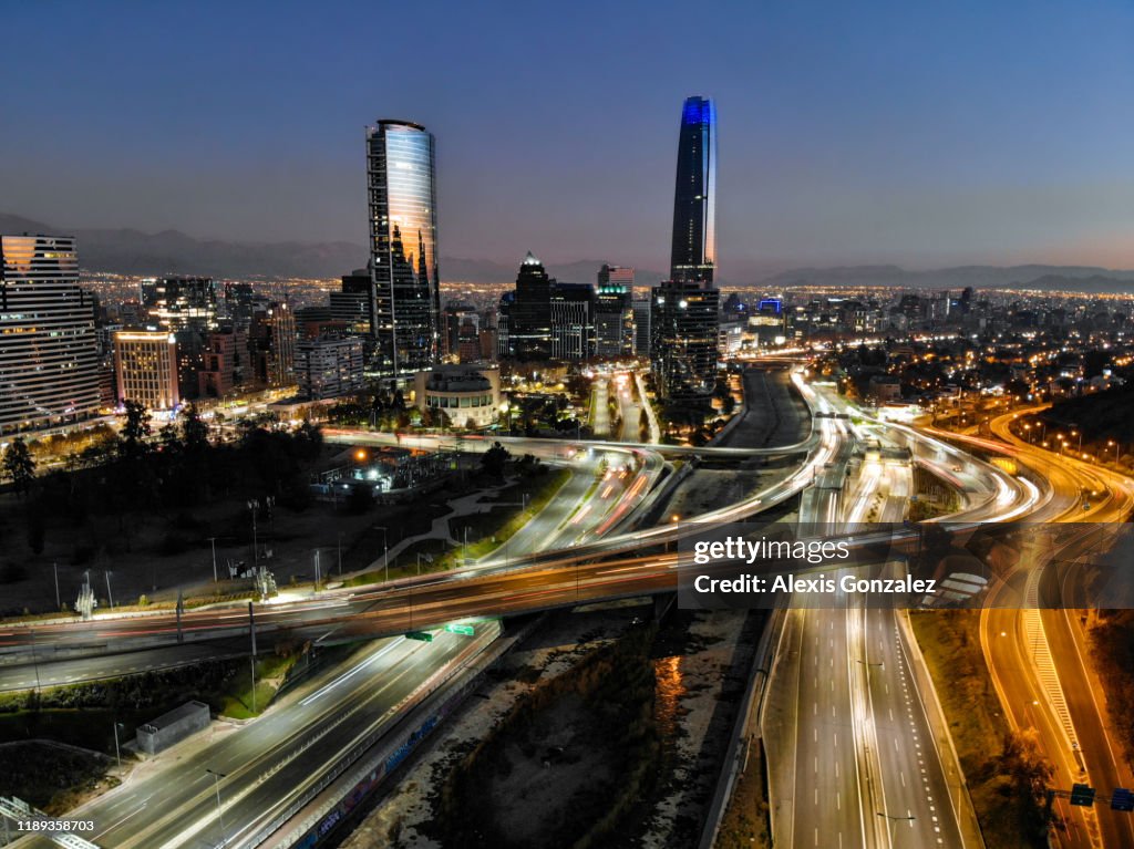 Santiago Financial District