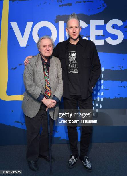 Jefferson Hack and Gerard Malanga during #BoFVOICES on November 22, 2019 in Oxfordshire, England.