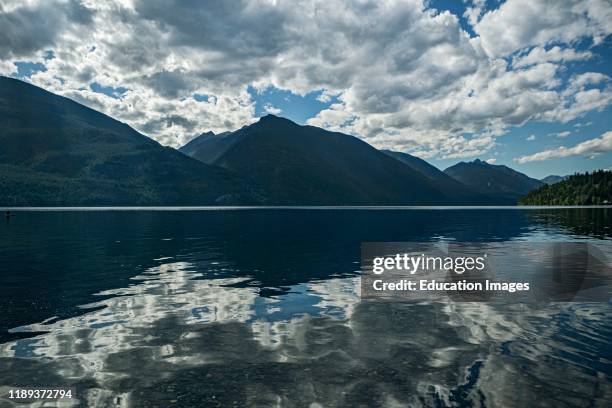 Slocan Lake, New Denver, Slocan Valley, West Kootenay, British Columbia, Canada.