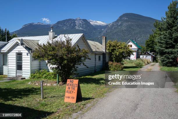 New Denver, Slocan Valley, West Kootenay, British Columbia, Canada.