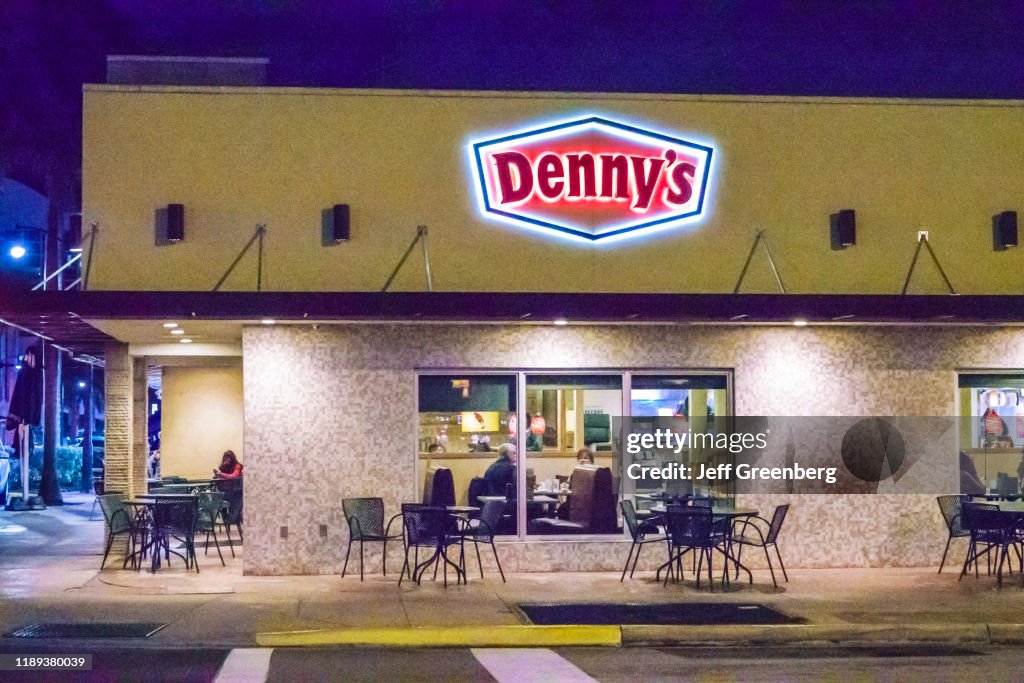 Miami Beach, Denny's restaurant. News Photo - Getty Images