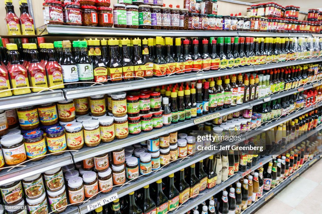 Orlando, Phuoc-Loc-Tho, Asian grocery store, soy sauce and condiments