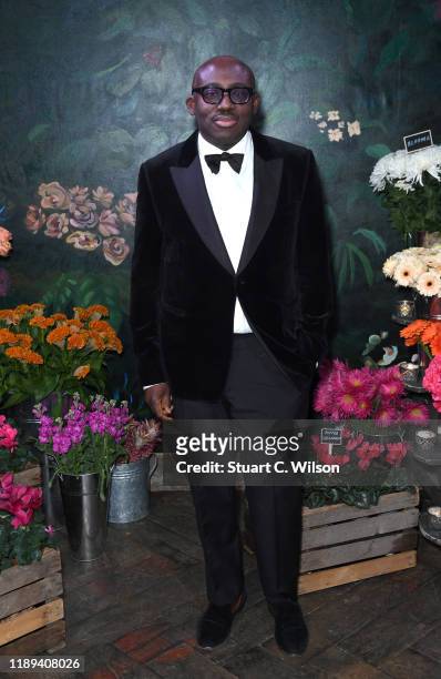 Edward Enninful attends the gala dinner in his honour, for winning of the Global VOICES Award 2019, during #BoFVOICES on November 22, 2019 in...