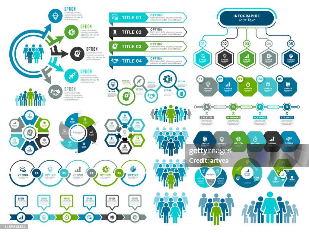 Set of Infographic Elements