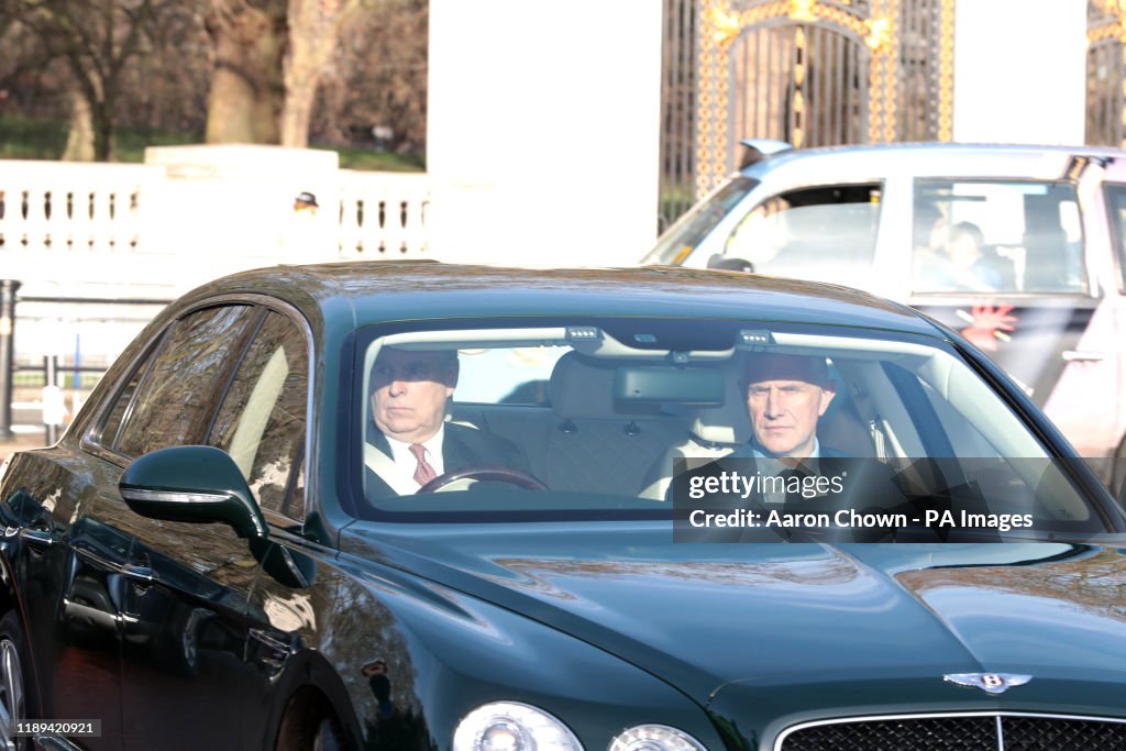 Queen's Christmas lunch 2019