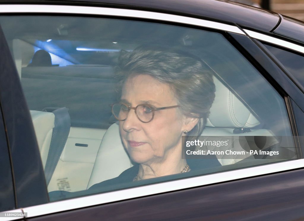 Queen's Christmas lunch 2019