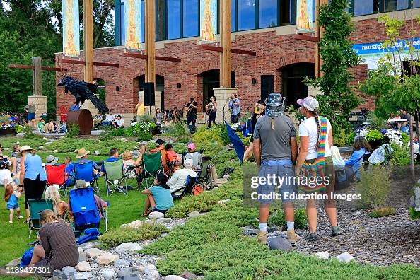 Summer outdoor music in Bozeman Montana Summer outdoor music in Bozeman Montana