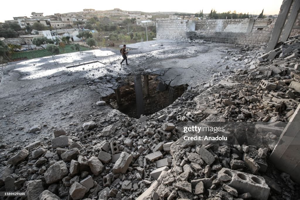 Airstrikes continue to hit Idlib