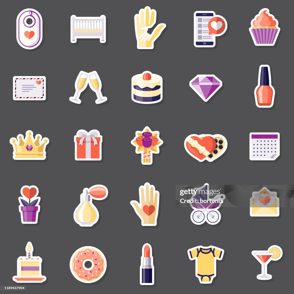 Mother's Day Sticker Set