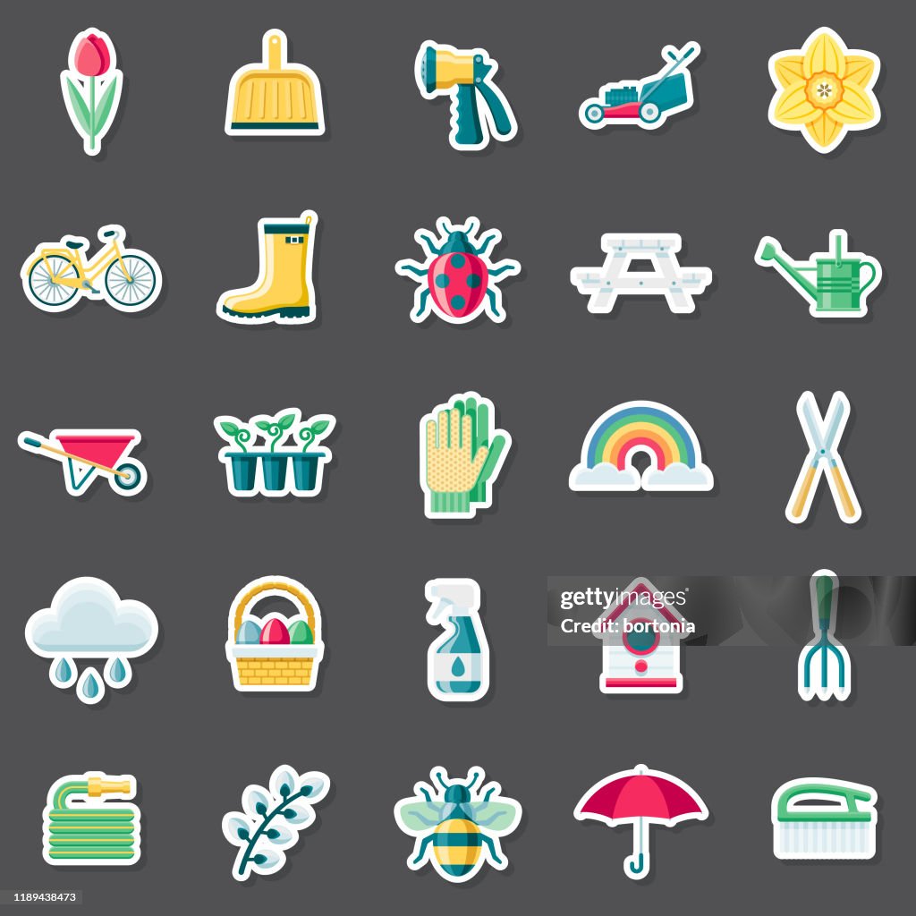 Springtime Sticker Set