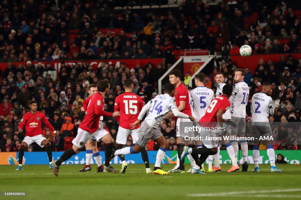 Manchester United v Colchester United - Carabao Cup: Quarter Final