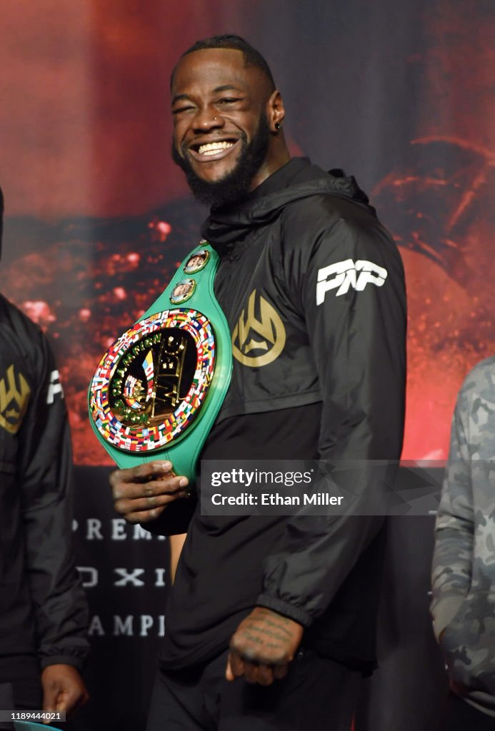 Deontay Wilder v Luis Ortiz - Weigh-in