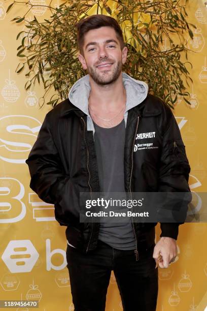 Alex Mytton attends Bumble's Christmas party at Omeara London on December 18, 2019 in London, England.