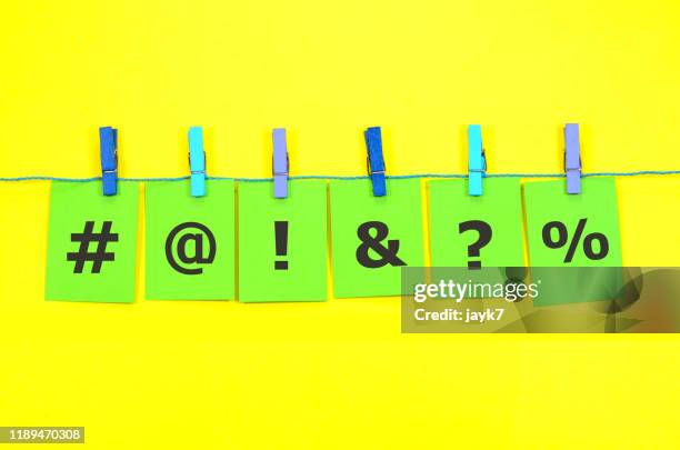 social media - punctuation mark stock pictures, royalty-free photos & images