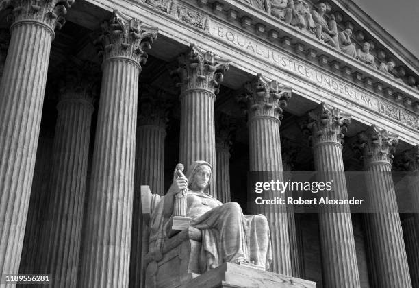 The U.S. Supreme Court Building in Washington, D.C., is the seat of the Supreme Court of the United States and the Judicial Branch of government.