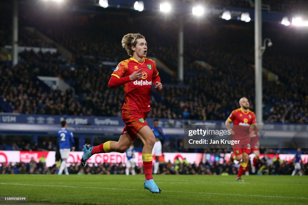 Everton FC v Norwich City - Premier League