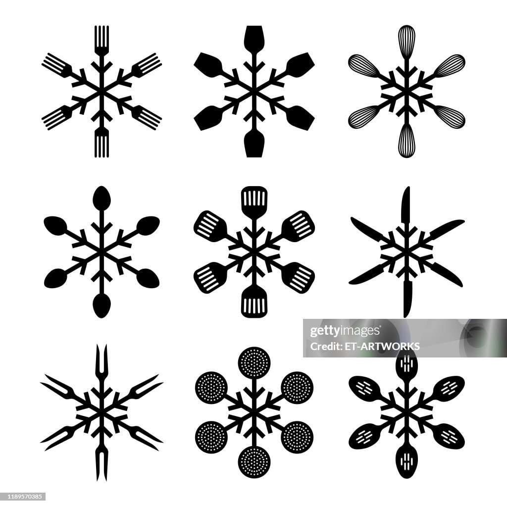 Snowflake Cutlery