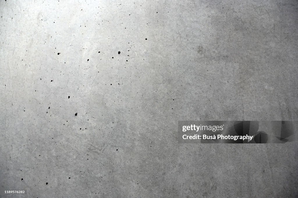 Smooth concrete surface