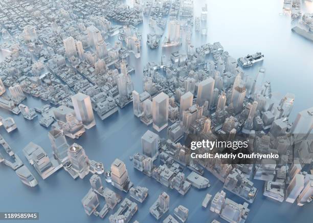 city - us financial district stock pictures, royalty-free photos & images