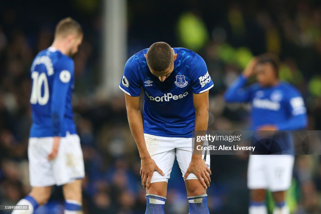 Everton FC v Norwich City - Premier League